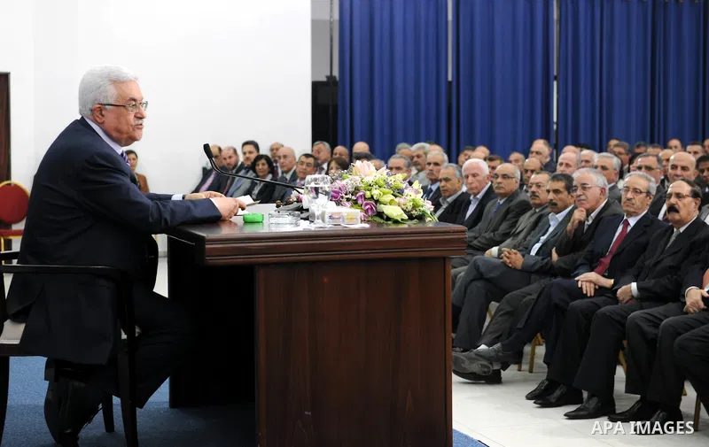 Palestinian President Mahmoud Abbas speaks about his bid for statehood recognition at the United Nations next week, during a televised speech in the West Bank city of Ramallah September 16, 2011. Abbas said on Friday he...