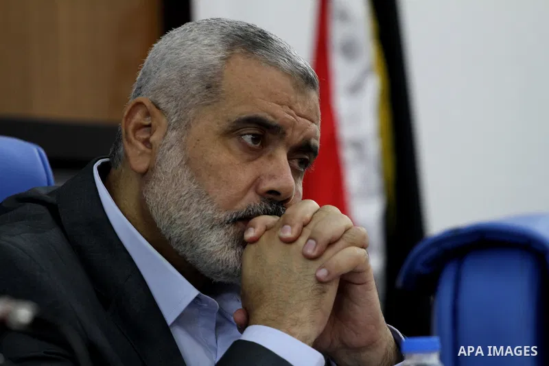 Palestinian prime minister in Gaza Strip, Ismail Haniya attends a meeting of the Palestinian legislative council in Gaza City on September 18, 2011 as the Islamist Hamas movement, which is controling the Gaza Strip, said...