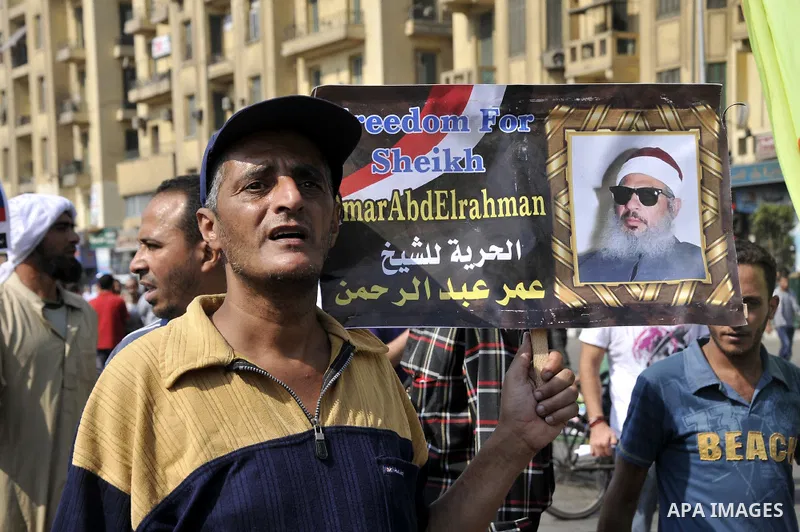 Egyptian demonstrators chant slogans during a protest at Tahrir Square in Cairo, Egypt, Friday, Sept. 30, 2011. Several thousand Egyptians are protesting against the country's military ruler's decision to retain the much...