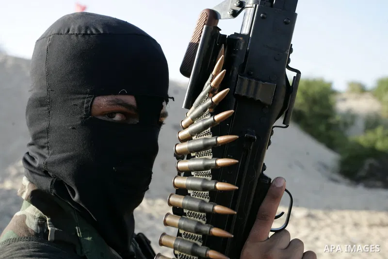 Palestinian militants with the Democratic Front for the Liberation of Palestine (DFLP) take part in a training session in the southern Gaza Strip town of Khan Yunis on October 03, 2011. Photo by Abed Rahim Khatib