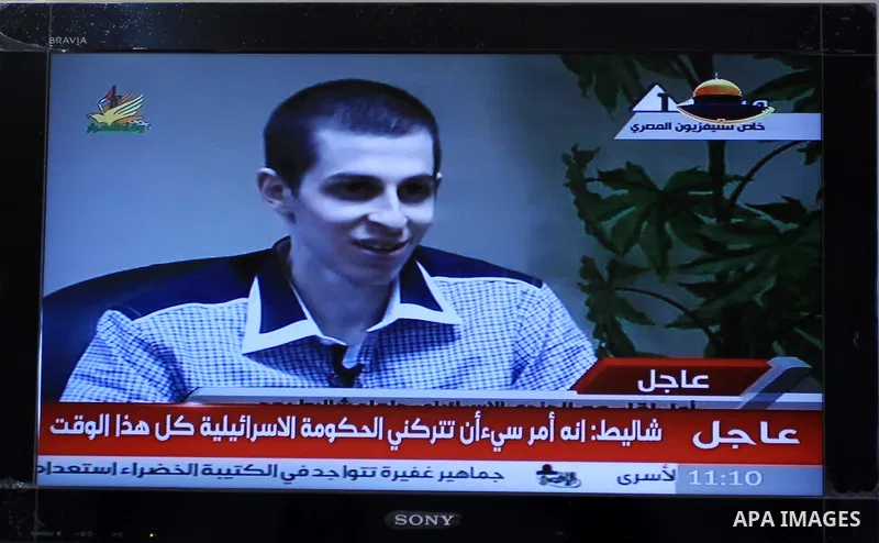In this image from Egypt TV Tuesday Oct 18 2011 Israeli soldier Gilad Schalit is seen at an undisclosed location, during a pre-recorded interview released Tuesday. Schalit was moved in to Egypt from captivity in Gaza beg...