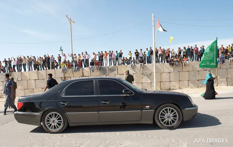 Palestinians celebrate the release of prisoners in Gaza Strip, Tuesday, Oct. 18, 2011. Hamas agreed to release Israeli soldier Galit Schalit in exchange for 1,027 Palestinian prisoners, many of them serving life sentence...