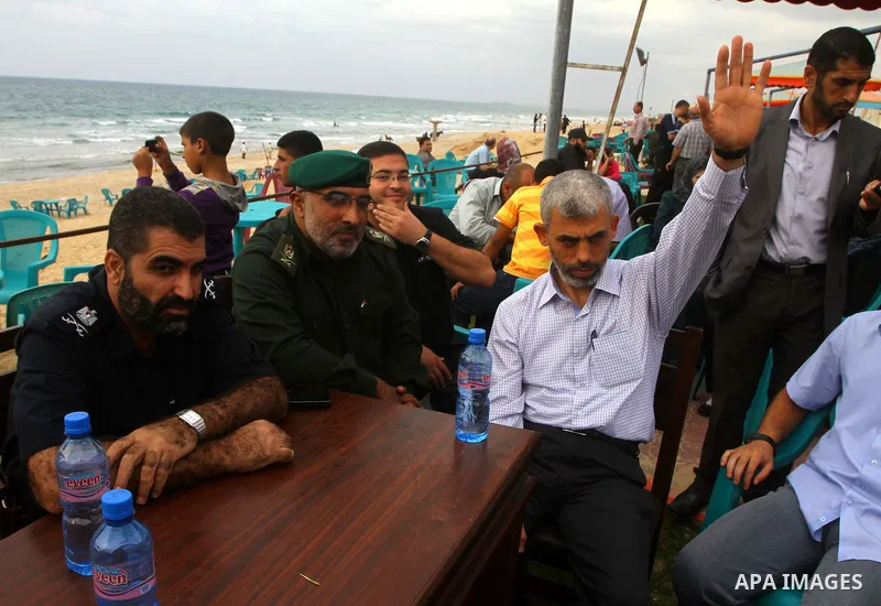 Freed Palestinian prisoners and their relatives attend a celebration on Gaza city beach on Oct. 25,2011. Prisoners released to the Gaza Strip in a dramatic swap for a captive Israeli soldier Gilad Shalit last week after...
