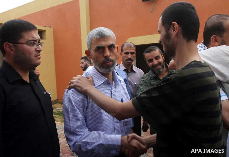 Freed Palestinian prisoners and their relatives attend a celebration on Gaza city beach on Oct. 25,2011. Prisoners released to the Gaza Strip in a dramatic swap for a captive Israeli soldier Gilad Shalit last week after...