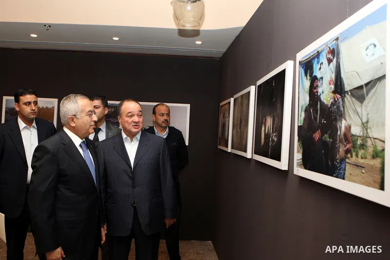 Palestinian prime minister Salam Fayyad attends a celebration to mark the seventh anniversary of the death of late Palestinian leader Yasser Arafat in the West Bank city of Ramallah on November 11, 2011. Photo by Mustafa...