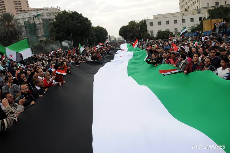 Protesters gather at Tahrir Square, the focal point of the uprising that ousted President Hosni Mubarak, in Cairo, Egypt, Friday, Nov. 18, 2011. Thousands of Egyptians are rallying in Cairo's Tahrir square, with Islamist...