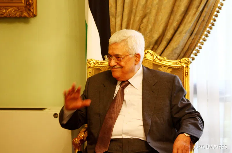 Palestinian president Mahmud Abbas speaks during a meeting with Hamas chief Khaled Meshaal and other top Fatah and Hamas officials in Cairo on November 24, 2011. Abbas and Meshaal hailed a new Palestinian "partnership" a...