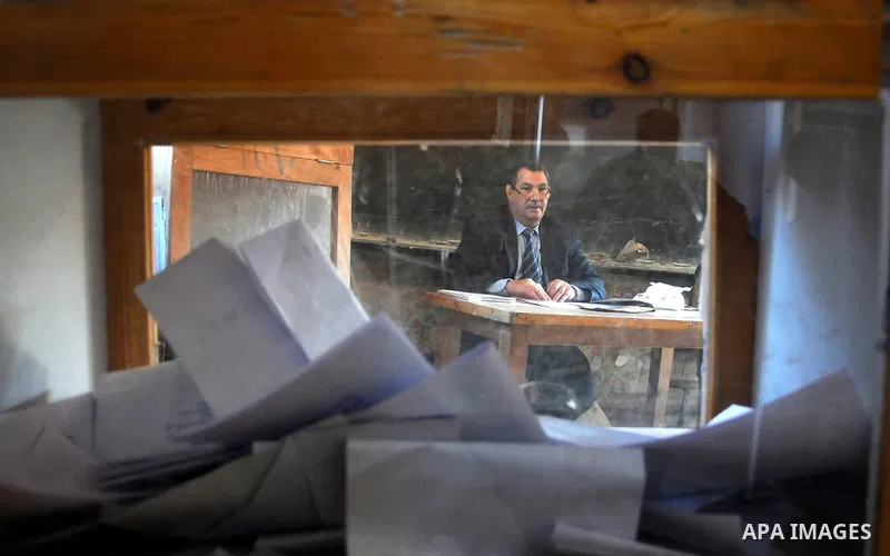 voting boxes during the second day of the third round of the elections for Egypt's parliament, in Egypt, Wednesday, Jan. 4, 2012. Egyptians are voting in the final round of elections likely to seal the domination by Isla...