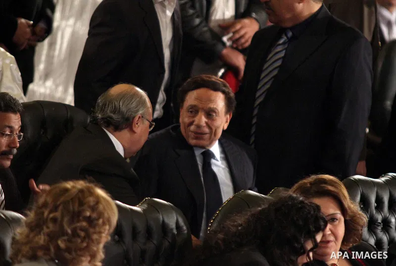 Egyptian actor Adel Imam, during the Coptic Christmas mass held at the Abassiya Cathedral in Cairo, Egypt, late 06 January 2012. According to media reports, Egyptian Coptic Christians are marking their Christmas Eve the...