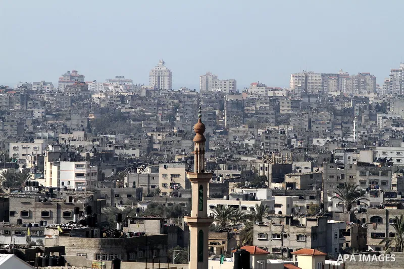 A general view to the northern in Gaza City, on Feb. 02, 2012. Photo by Mohammed Asad