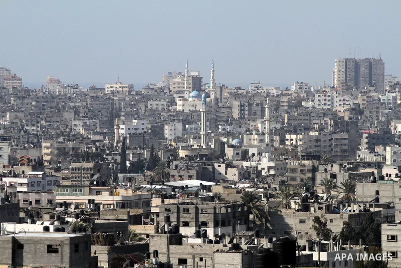 A general view to the northern in Gaza City, on Feb. 02, 2012. Photo by Mohammed Asad
