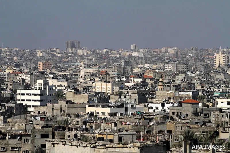 A general view to the northern in Gaza City, on Feb. 02, 2012. Photo by Mohammed Asad