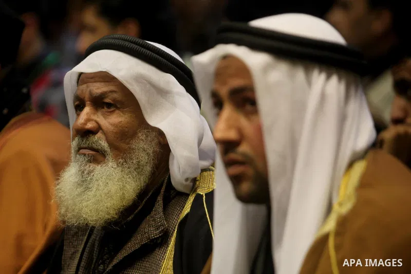 Palestinians attend a festival marking the birthday of Prophet Mohammad in Gaza City February 4, 2012. Photo by Ashraf Amra