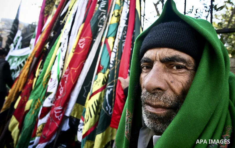 Members of a palestinian Sufi Muslim group play traditional instruments during the birthday of Prophet Mohammad, in Al-Nusirat refugee camp on 04 February 2012. Muslims across the world celebrated the birth of the Prophe...