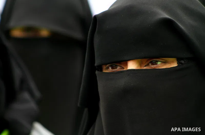 Palestinian women gather as they protest in Gaza City on February 26, 2012, two days following violence in the flashpoint Al-Aqsa mosque compound in Jerusalem's Old City, between Israeli forces and Palestinians. The unre...