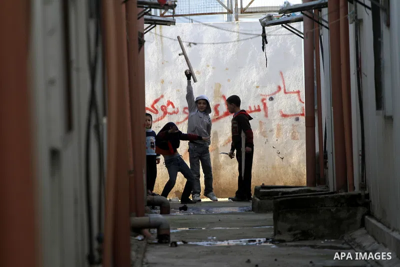 Palestinians live in one of the most poor regions Nahr al-Bared Palestinian refugee camp in Beirut, in Lebanon, March 6, 2012. About 25,000 person live in this poor refugee camp who face hard and difficult life. Photo by...