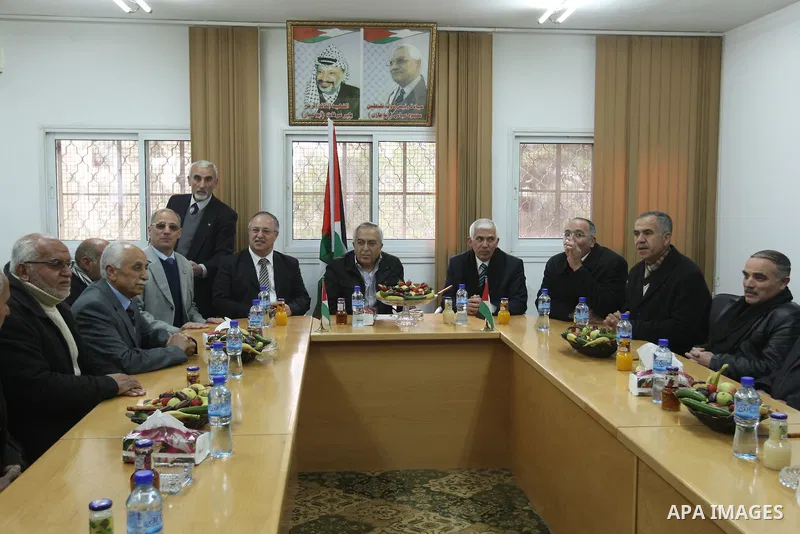 Palestinian Prime Minister Salam Fayyad, during openning projects in the West Bank City of hebron, on March.17, 2012. Photo by Mustafa Abu Dayeh