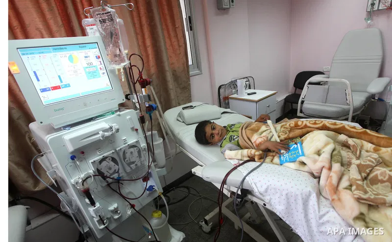 Premature babies receive treatment in the Rantisi hospital for children in Gaza City on Mar. 21, 2012 as the hospital suffer from running out of fuel. Palestinian Ministry of Health in Gaza, calls for the Arab States and...