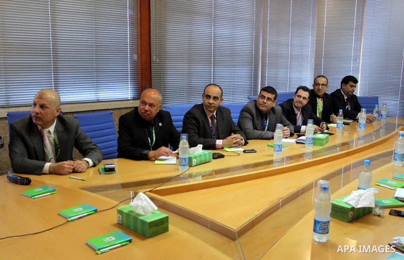 Jawwal company sign an agreement with San John to carry out a surgeries in Gaza, on Mar. 21, 2012. Photo by Mohammed Asad