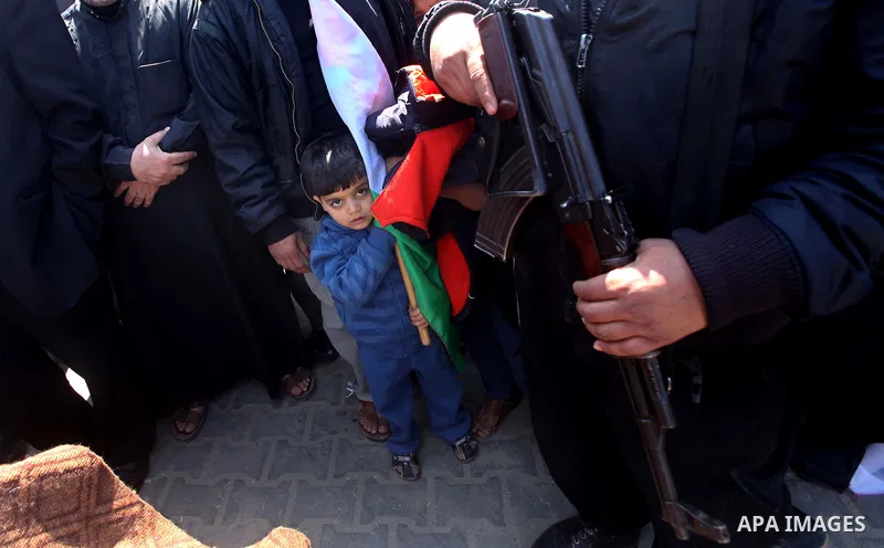 Palestinians take part in a rally calling on Egyptian authorities to supply the Gaza Strip with fuel and electricity in Khan Younis on the southern Gaza Strip March 23, 2012. Israel allowed nine fuel tankers to cross int...
