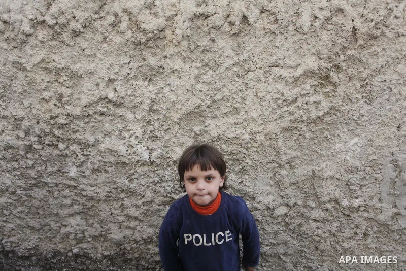 Palestinian children play in the streets of the Jabaliya refugee camp, northern Gaza Strip, 05 April 2012. The United Nations Relief and Works Agency (UNRWA) states that the Israeli blockade on Gaza has made life more di...