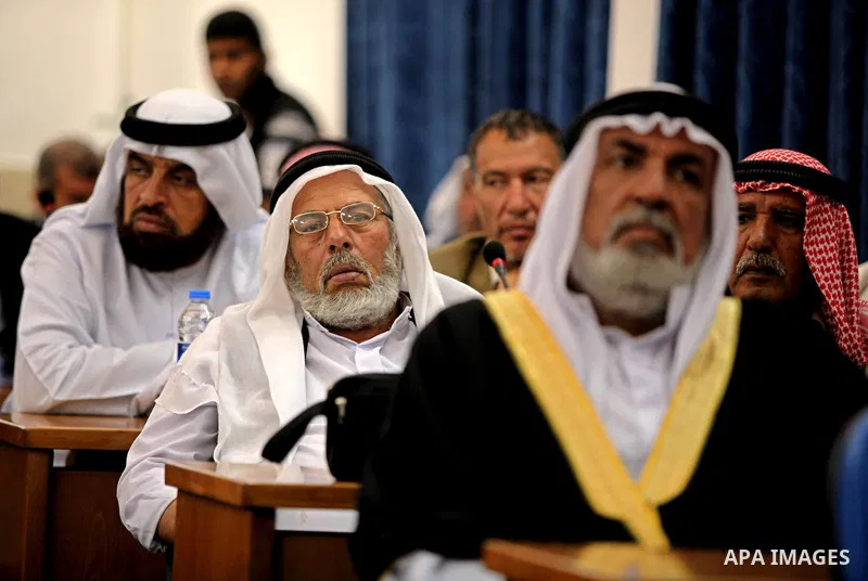 Members of the Palestinian Legislative council discuss commemorating the dispersal of hundreds of thousands of Palestinians from their homes in the wake of the creation of Israel 64 years ago. Known in Arabic as the Nakb...
