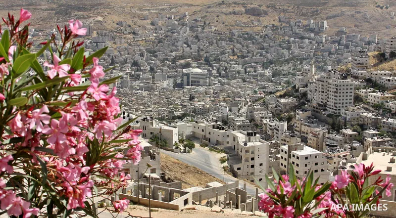 General view of the Old City in the West Bank in Nablus, on May 26,2012 .Photo by Nedal Shtieh.