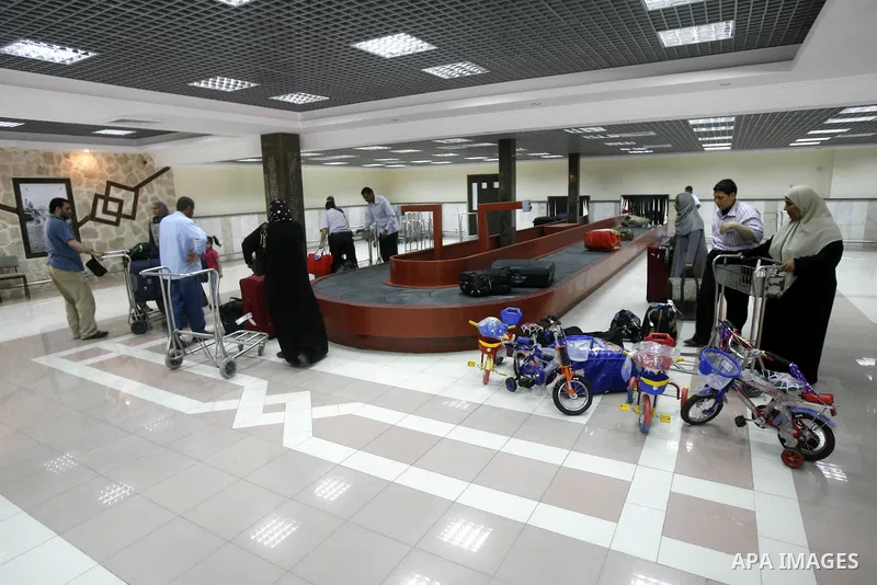 Palestinians access to the Rafah border crossing between Egypt and the Gaza Strip. Islamic Relief provided million for the reconstruction of the Rafah border crossing between Egypt and Gaza, on May 28, 2012. Photo by Eya...