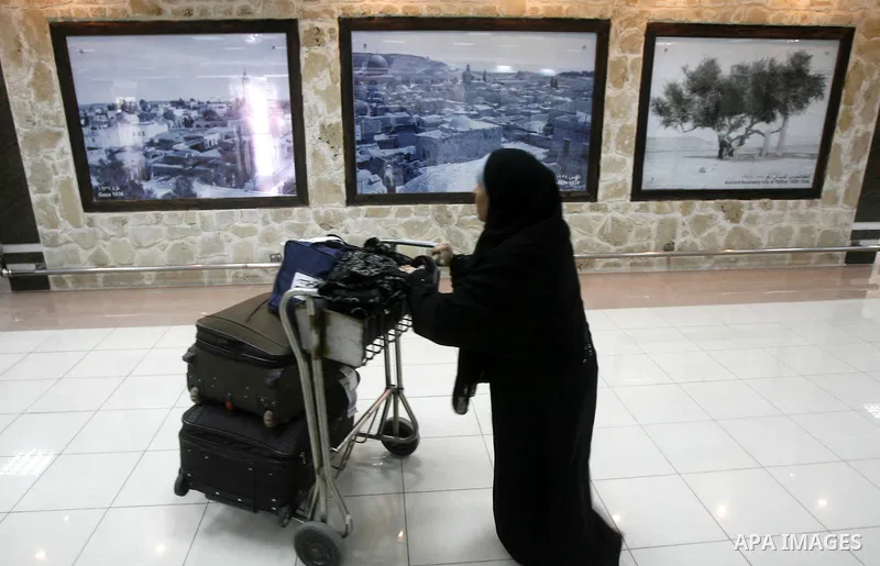 Palestinians access to the Rafah border crossing between Egypt and the Gaza Strip. Islamic Relief provided million for the reconstruction of the Rafah border crossing between Egypt and Gaza, on May 28, 2012. Photo by Eya...