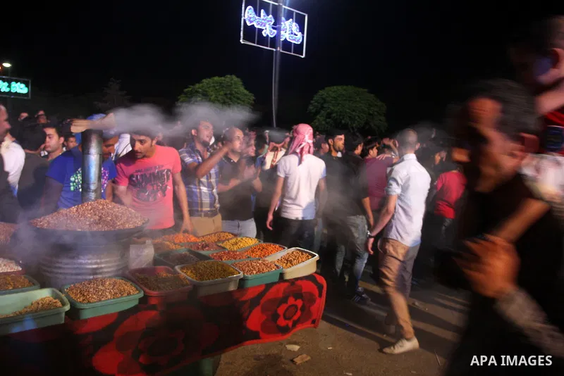 Jordanians take part ceremony "Independence Day" of the Hashemite Kingdom of Jordan in the gardens of Al-Hussein in Amman, on June 01, 2012. Photo by Issam Rimawi