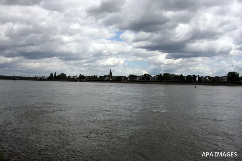 A general view for the River Rhine near the city of Bonn in Germany on 15 June 2012. The Rhine is one of the longest and most important rivers in Europe. It runs for over 1,232 km .Rhine flows through six countries -Swit...