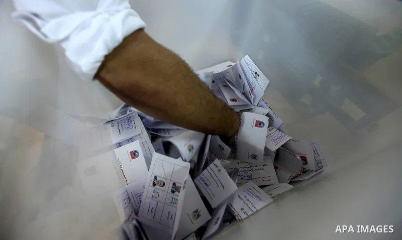 Officials count ballots after polls closed in Cairo June 17, 2012. Egyptians began an anxious wait for their first freely elected president on Sunday after two days of voting that was to be the culmination of their Arab...