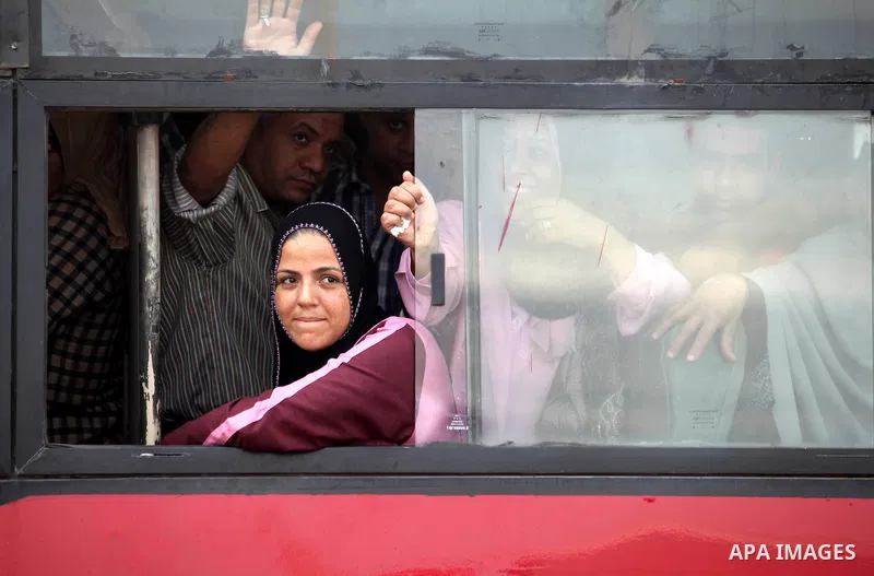 Supporters of Egypt's Muslim Brotherhood candidate Mohammed Morsi celebrate in Tahrir square after the Brotherhood claimed win in presidential vote, in Cairo, Egypt, 18 June 2012. Hundreds of Muslim Brotherhood supporter...