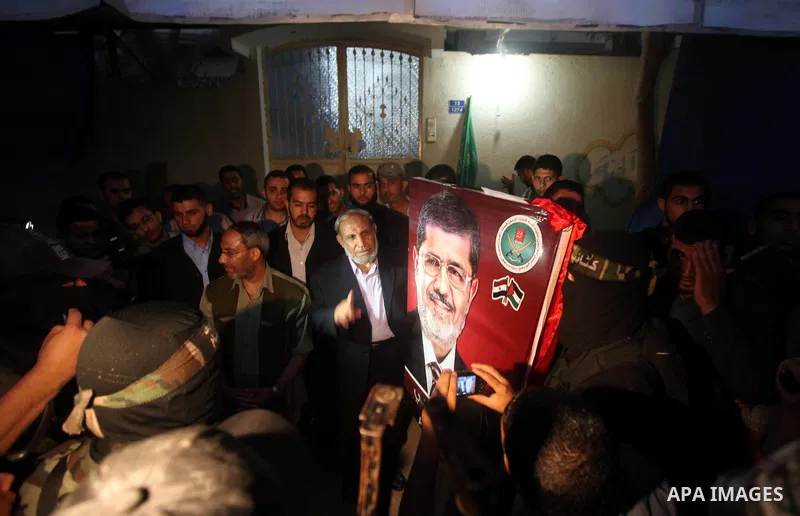 Palestinian Hamas leader, Mahmoud al-Zahar receives congratulations, after the Egyptian Presidential election committee announced Mohamed Morsi as victor. The Muslim Brotherhood's Mohammed Morsi became Egypt's first free...