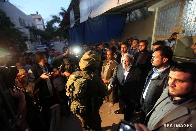 Palestinian Hamas leader, Mahmoud al-Zahar receives congratulations, after the Egyptian Presidential election committee announced Mohamed Morsi as victor. The Muslim Brotherhood's Mohammed Morsi became Egypt's first free...
