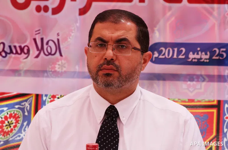 Palestinian Health minister in Gaza Strip, Basim Naem participates in the opening of the Al Harazin hospital generation in Gaza City on June, 25, 2012. Photo by Ashraf Amra. Photo by Ashraf Amra.