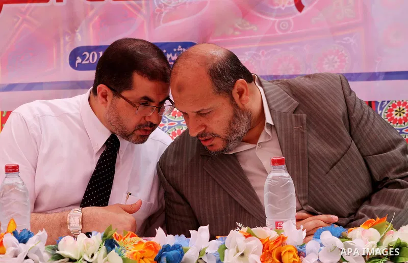 Palestinian Health minister in Gaza Strip, Basim Naem participates in the opening of the Al Harazin hospital generation in Gaza City on June, 25, 2012. Photo by Ashraf Amra. Photo by Ashraf Amra.