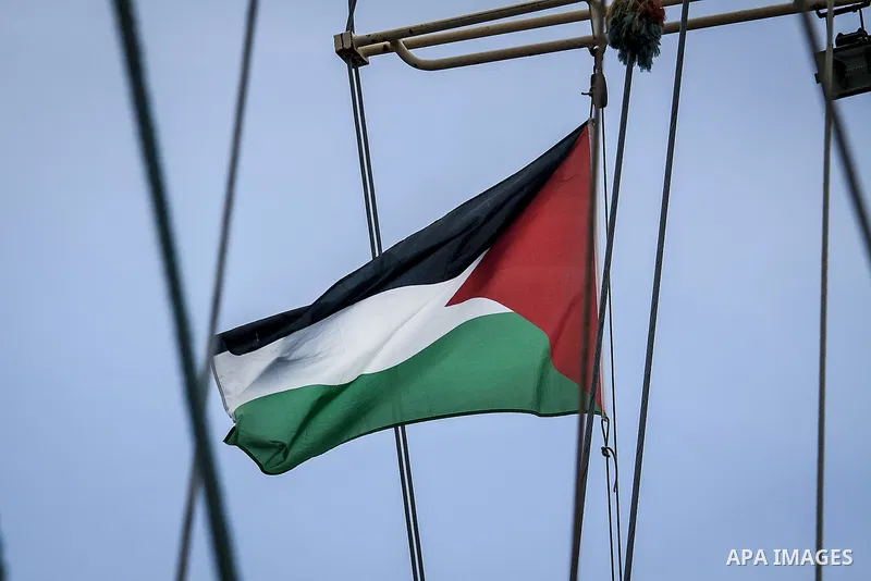 July 13, 2012 - Stockholm, Stockholm, Sweden - The humanitarian aid ship ''Estelle'' sets sail at the Skeppsbron port, Stockholm. The ship is part of a pro-palestinian caravan which heads to Gaza strip with the purpose t...