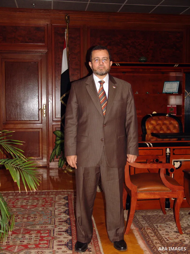 Egyptian nominated Prime Minister Hisham Qandil, at the presidential palace, in Cairo, Egypt, 25 July 2012. Egyptian President Mohammed Morsi named the country's new Prime Minister on 24 July and he in turn promised to f...