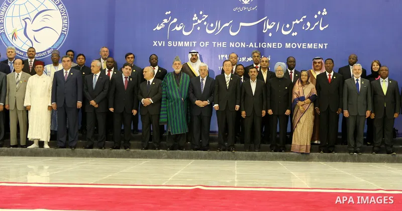 Palestinian President Mahmoud Abbas attends the opening ceremony of the Summit of the Non-Aligned Movement (NAM), in Tehran, 30 August 2012. Iranian Supreme Leader Ayatollah Ali Khamenei opened summit 16th of the Non-Ali...