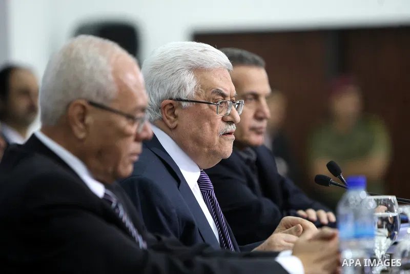 President Mahmoud Abbas (Abu Mazen), speaks during press conference to discusses the economic situation in the West Bank and Gaza strip, in the West Bank city of Ramallah on Sep. 08, 2012. Photo by Thaer Ganaim