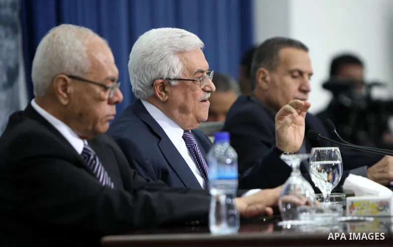 President Mahmoud Abbas (Abu Mazen), speaks during press conference to discusses the economic situation in the West Bank and Gaza strip, in the West Bank city of Ramallah on Sep. 08, 2012. Photo by Thaer Ganaim