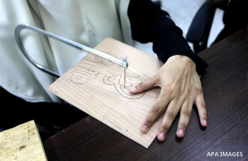 Palestinian students at the Islamic university of Gaza, participate in a project funded by the Turkish President ragab ardogan in Gaza City, on Sep. 12, 2012. during visit Consul General Shaker Ozcan Turkish Torlnr. Phot...