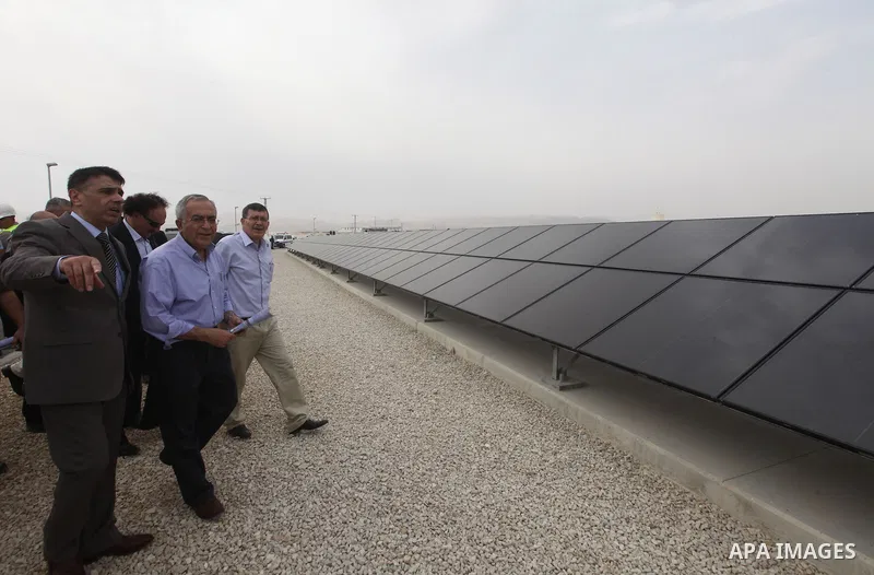 Palestinian Prime Minister Salam Fayyad inspects Agricultural and Industrial Zone in the occupied West Bank city of Jericho on September 30, 2012. Photo by Mustafa Abu Dayeh