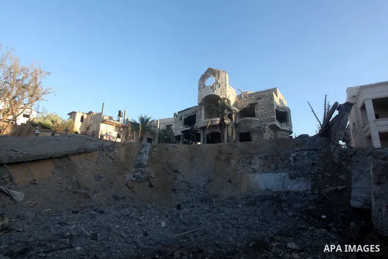 Palestinians check their damaged house after Israeli air strikes in Gaza City November 15, 2012. Israel exchanged the fiercest fire with Hamas in years after assassinating its military mastermind and threatening a wider...