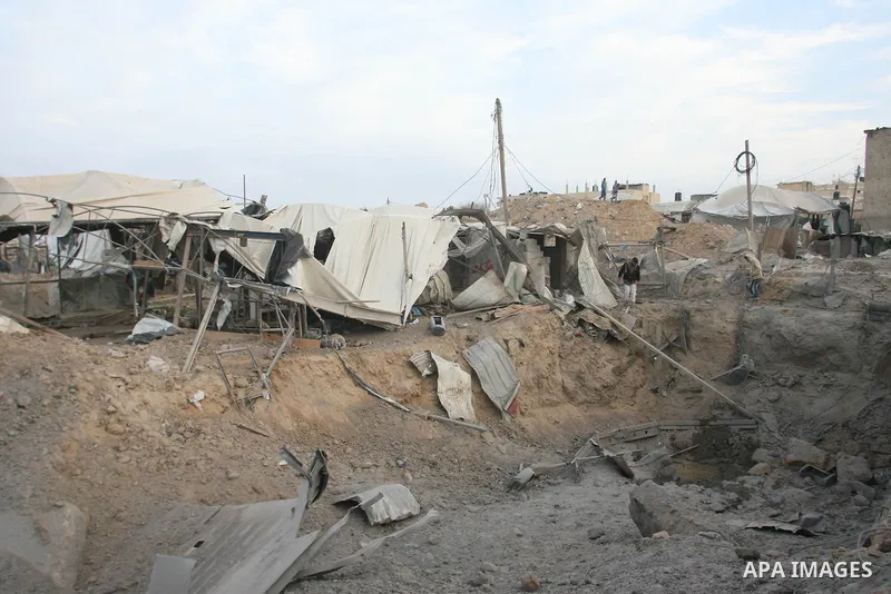 Palestinians inspect damaged tunnel following Israeli air strikes on the southern Gaza Strip town of Rafah on November 20, 2012. The Israeli military said it attacked about 100 targets in the coastal strip during the nig...