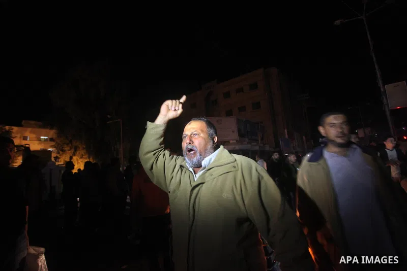 Palestinians celebrate what they say is a victory over Israel after an eight-day conflict in Gaza City, November 21, 2012. Israel and the Islamist Hamas movement agreed on Wednesday to an Egyptian-sponsored ceasefire to...