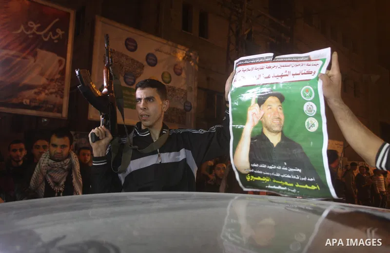 Palestinians celebrate what they say is a victory over Israel after an eight-day conflict in Gaza City, November 21, 2012. Israel and the Islamist Hamas movement agreed on Wednesday to an Egyptian-sponsored ceasefire to...