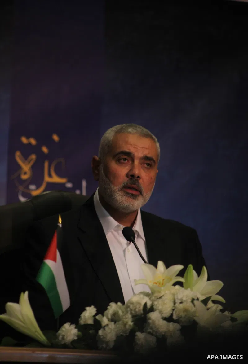 Palestinian prime minister in Gaza Ismail Haniyeh delivers a speech after an eight-day conflict in Gaza City November 22, 2012. A ceasefire between Israel and Gaza's Hamas rulers took hold on Thursday after eight days of...