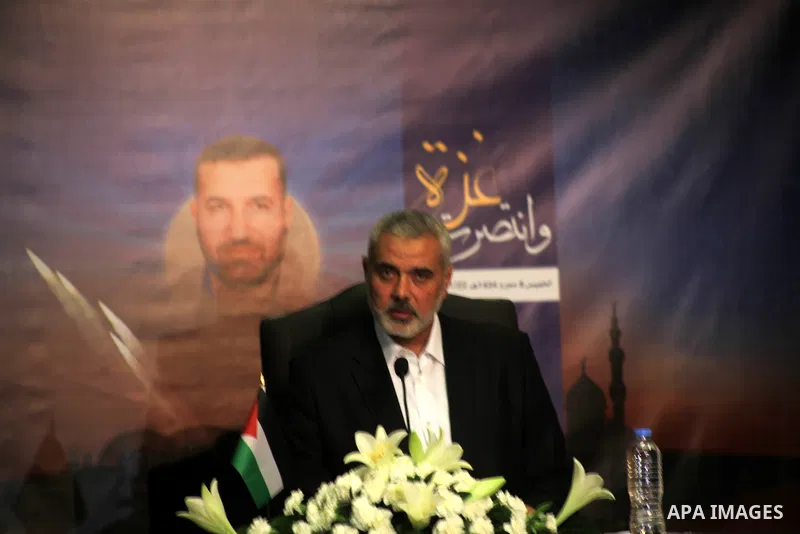 Palestinian prime minister in Gaza Ismail Haniyeh delivers a speech after an eight-day conflict in Gaza City November 22, 2012. A ceasefire between Israel and Gaza's Hamas rulers took hold on Thursday after eight days of...